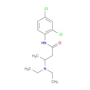 Butanamide,N-(2,4-dichlorophenyl)-3-(diethylamino)-