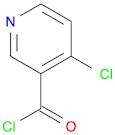 3-Pyridinecarbonyl chloride, 4-chloro-