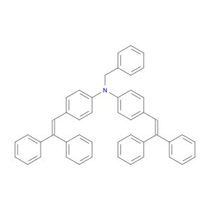 Benzenemethanamine, N,N-bis[4-(2,2-diphenylethenyl)phenyl]-