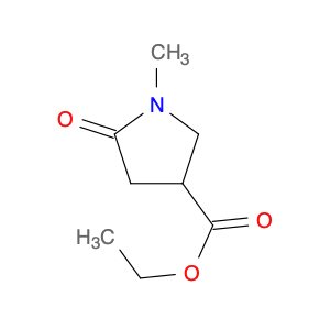 3-Pyrrolidinecarboxylic acid, 1-methyl-5-oxo-, ethyl ester