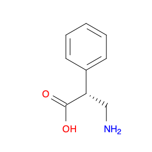 Benzeneacetic acid, α-(aminomethyl)-, (αR)-