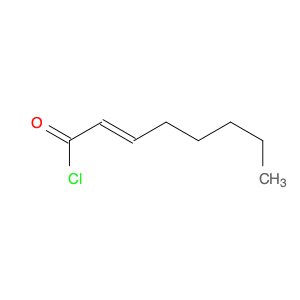 2-Octenoyl chloride, (2E)-