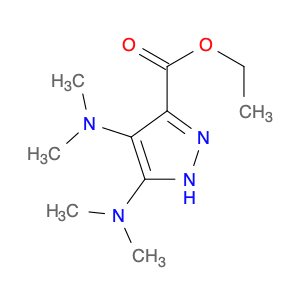 1H-Pyrazole-3-carboxylic acid, 4,5-bis(dimethylamino)-, ethyl ester