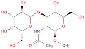 β-D-Glucopyranoside, methyl 2-(acetylamino)-2-deoxy-3-O-β-D-galactopyranosyl-