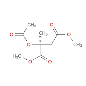 Butanedioic acid, 2-(acetyloxy)-2-methyl-, dimethyl ester, (S)- (9CI)