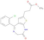 1H-Thieno[2,3-e]-1,4-diazepine-7-propanoic acid, 5-(2-chlorophenyl)-2,3-dihydro-2-oxo-, methyl est…