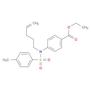 Benzoic acid, 4-[[(4-methylphenyl)sulfonyl]-4-penten-1-ylamino]-, ethyl ester