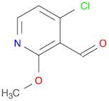 3-Pyridinecarboxaldehyde, 4-chloro-2-methoxy-