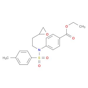 Benzoic acid, 4-[[(4-methylphenyl)sulfonyl][2-(2-oxiranyl)ethyl]amino]-, ethyl ester