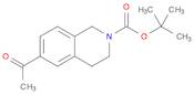 2(1H)-Isoquinolinecarboxylic acid, 6-acetyl-3,4-dihydro-, 1,1-dimethylethyl ester