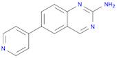 2-Quinazolinamine, 6-(4-pyridinyl)-