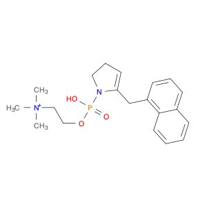 Ethanaminium, 2-[[[2,3-dihydro-5-(1-naphthalenylmethyl)-1H-pyrrol-1-yl]hydroxyphosphinyl]oxy]-N,N,…