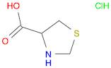 4-Thiazolidinecarboxylic acid, hydrochloride (1:1)