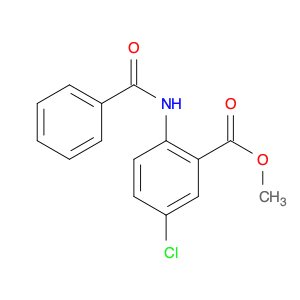 Benzoic acid, 2-(benzoylamino)-5-chloro-, methyl ester