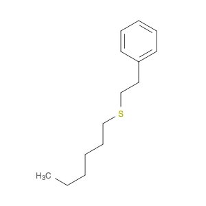 Benzene, [2-(hexylthio)ethyl]-
