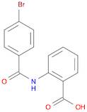 Benzoic acid, 2-[(4-bromobenzoyl)amino]-