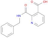 3-Pyridinecarboxylic acid, 2-[[(phenylmethyl)amino]carbonyl]-