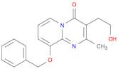 4H-Pyrido[1,2-a]pyrimidin-4-one, 3-(2-hydroxyethyl)-2-methyl-9-(phenylmethoxy)-