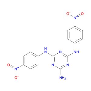 1,3,5-Triazine-2,4,6-triamine, N2,N4-bis(4-nitrophenyl)-