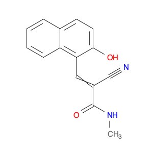 2-Propenamide, 2-cyano-3-(2-hydroxy-1-naphthalenyl)-N-methyl-