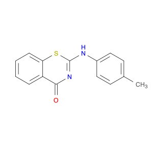 4H-1,3-Benzothiazin-4-one, 2-[(4-methylphenyl)amino]-