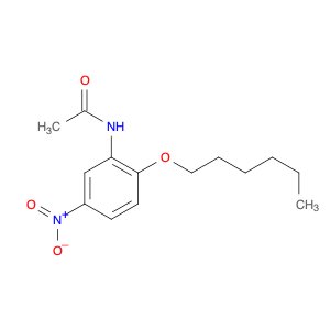 Acetamide, N-[2-(hexyloxy)-5-nitrophenyl]-