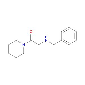 Ethanone, 2-[(phenylmethyl)amino]-1-(1-piperidinyl)-