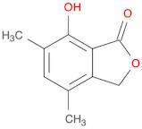 1(3H)-Isobenzofuranone, 7-hydroxy-4,6-dimethyl-