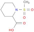 2-Piperidinecarboxylic acid, 1-(methylsulfonyl)-