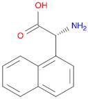 1-Naphthaleneacetic acid, α-amino-, (αR)-