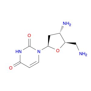 Uridine, 3',5'-diamino-2',3',5'-trideoxy- (9CI)