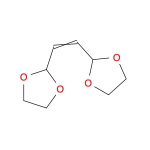 1,3-Dioxolane, 2,2'-(1,2-ethenediyl)bis-
