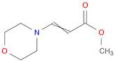 2-Propenoic acid, 3-(4-morpholinyl)-, methyl ester