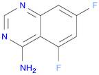 4-Quinazolinamine, 5,7-difluoro-