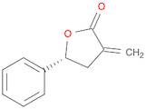 2(3H)-Furanone, dihydro-3-methylene-5-phenyl-, (5R)-