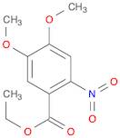 Benzoic acid, 4,5-dimethoxy-2-nitro-, ethyl ester