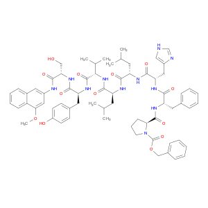 L-Serinamide, 1-[(phenylmethoxy)carbonyl]-L-prolyl-L-phenylalanyl-L-histidyl-L-leucyl-L-leucyl-L-v…