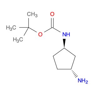 Carbamic acid, N-[(1R,3R)-3-aminocyclopentyl]-, 1,1-dimethylethyl ester