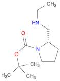 1-Pyrrolidinecarboxylic acid, 2-[(ethylamino)methyl]-, 1,1-dimethylethyl ester, (2S)-