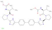 Carbamic acid, N,N'-[[1,1'-biphenyl]-4,4'-diylbis[1H-imidazole-5,2-diyl-(2S)-2,1-pyrrolidinediyl[(…