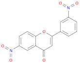 4H-1-Benzopyran-4-one, 6-nitro-2-(3-nitrophenyl)-