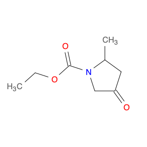 1-Pyrrolidinecarboxylic acid, 2-methyl-4-oxo-, ethyl ester