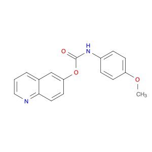 Carbamic acid, (4-methoxyphenyl)-, 6-quinolinyl ester (9CI)