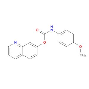 Carbamic acid, (4-methoxyphenyl)-, 7-quinolinyl ester (9CI)