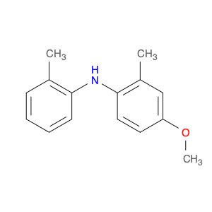 Benzenamine, 4-methoxy-2-methyl-N-(2-methylphenyl)-
