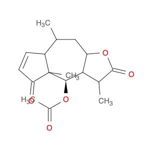 Azuleno[6,5-b]furan-2,5-dione, 4-(acetyloxy)-3,3a,4,4a,7a,8,9,9a-octahydro-3,4a,8-trimethyl-, (3R,…