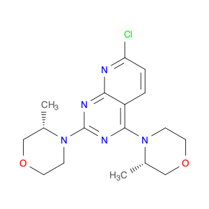 Pyrido[2,3-d]pyrimidine, 7-chloro-2,4-bis[(3S)-3-methyl-4-morpholinyl]-