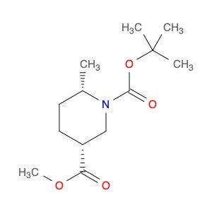 cis-1-tert-Butyl 3-methyl 6-methylpiperidine-1,3-dicarboxylate