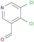 3-Pyridinecarboxaldehyde, 4,5-dichloro-