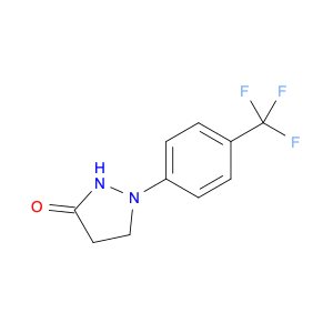 3-Pyrazolidinone, 1-[4-(trifluoromethyl)phenyl]-